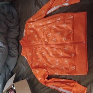 Jeffree star halloween mystery box orange track suit